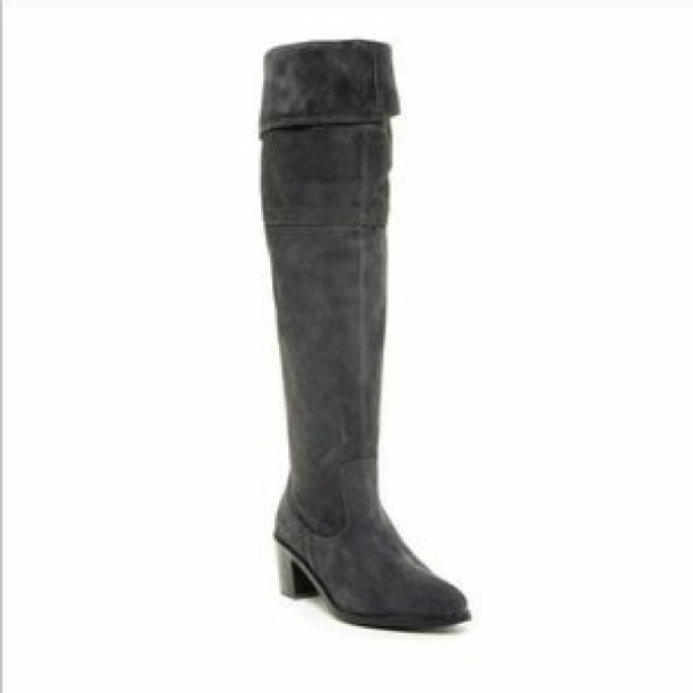 Report Signature Winston Over Knee Suede Boots